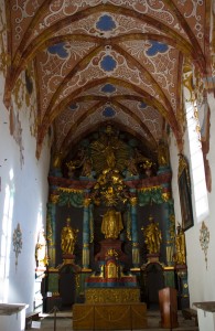 Kostol sv. Antona Pustovníka - interiér       